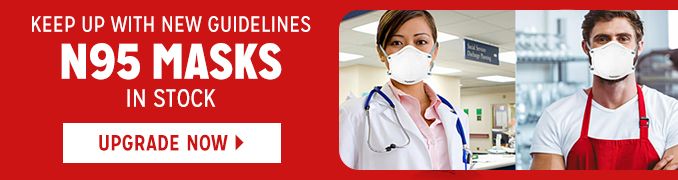 KEEP UP WITH NEW GUIDELINES | N95 MASKS BACK IN STOCK | UPGRADE NOW