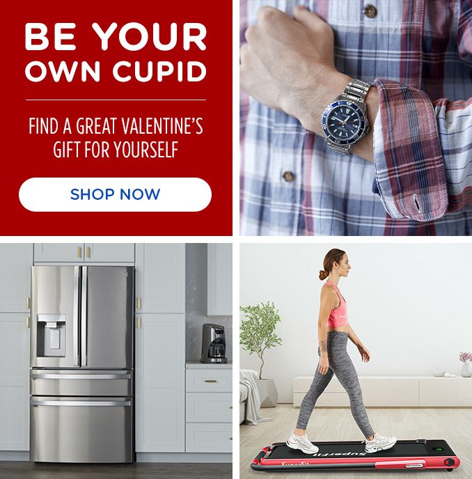 BE YOUR OWN CUPID | FIND A GREAT VALENTINE'S GIFT FOR YOURSELF | SHOP NOW