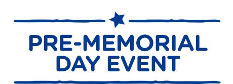 PRE-MEMORIAL DAY EVENT