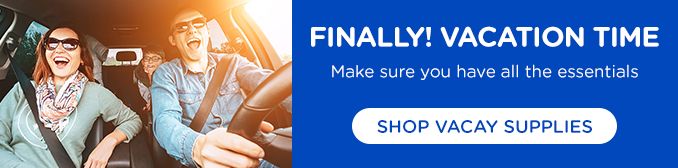 FINALLY! VACATION TIME | Make sure you have all the essentials | SHOP VACAY SUPPLIES