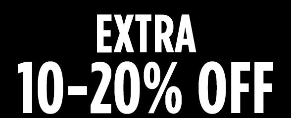 EXTRA 10-20% OFF