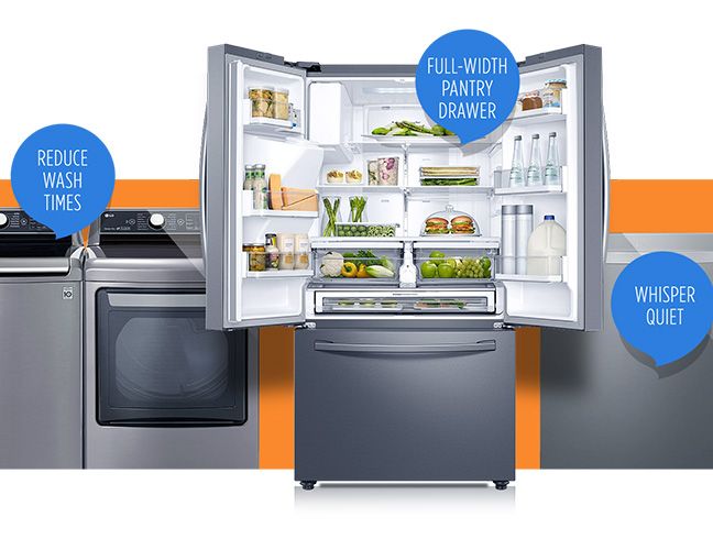 REDUCE WASH TIMES | FULL-WIDTH PANTRY DRAWER | WHISPER QUIET