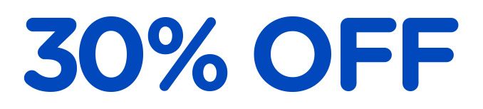 30% OFF