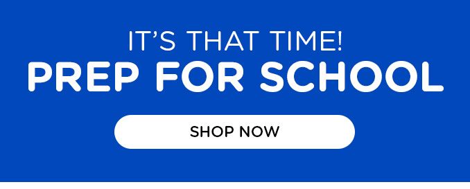 IT'S THAT TIME! | PREP FOR SCHOOL | SHOP NOW