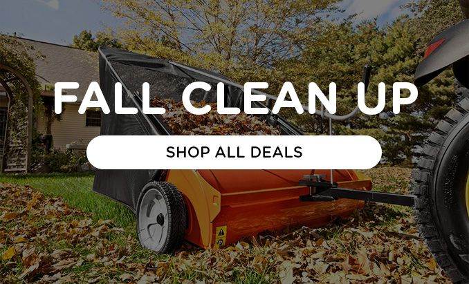 FALL CLEAN UP | SHOP ALL DEALS