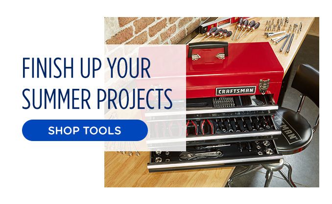 FINISH UP YOUR SUMMER PROJECTS | SHOP TOOLS