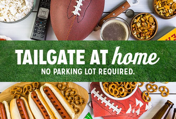 TAILGATE AT home | NO PARKING LOT REQUIRED.