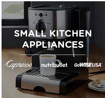 SMALL KITCHEN APPLIANCES | Capresso, nutribullet, GoWISE USA