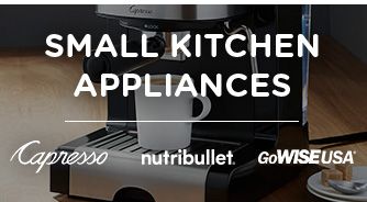 SMALL KITCHEN APPLIANCES | Capresso, nutribullet, GoWISE USA
