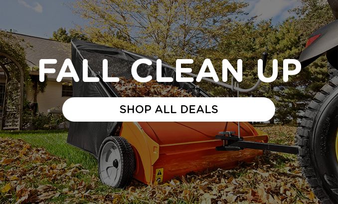 FALL CLEAN UP | SHOP ALL DEALS