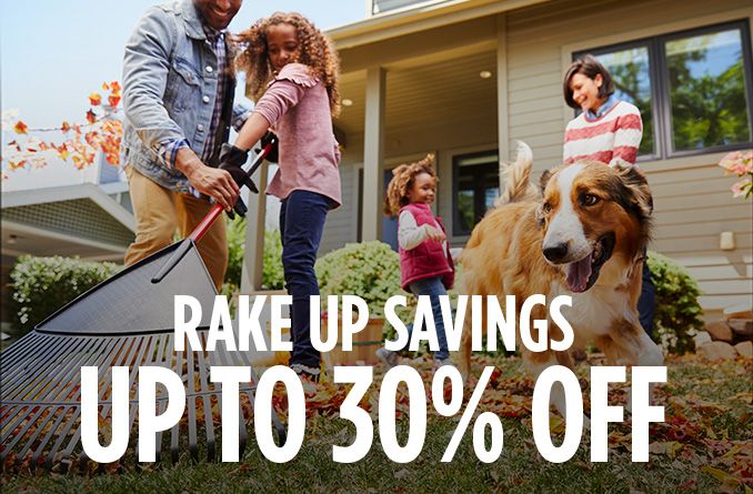RAKE UP SAVINGS | UP TO 30% OFF