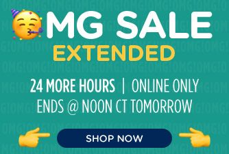 OMG SALE EXTENDED | 24 HOURS | ONLINE ONLY | ENDS @ NOON CT TOMORROW | SHOP NOW