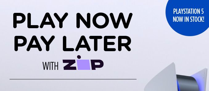 PLAY NOW PAY LATER WITH Zip | PLAYSTATION 5 NOW IN STOCK!