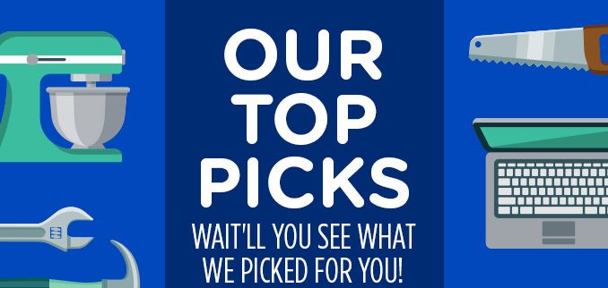 OUR TOP PICKS | WAIT'LL YOU SEE WHAT WE PICKED FOR YOU! | SHOP NOW