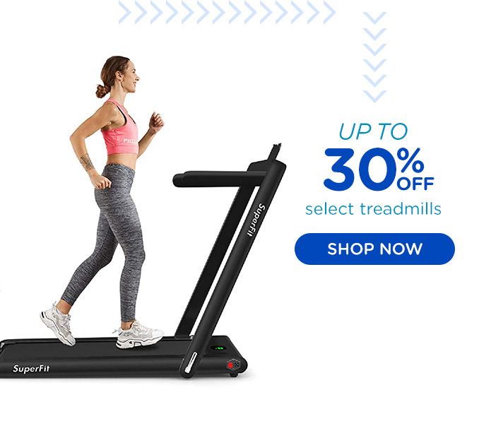 UP TO 30% OFF select treadmills | SHOP NOW