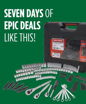 SEVEN DAYS OF EPIC DEALS LIKE THIS!