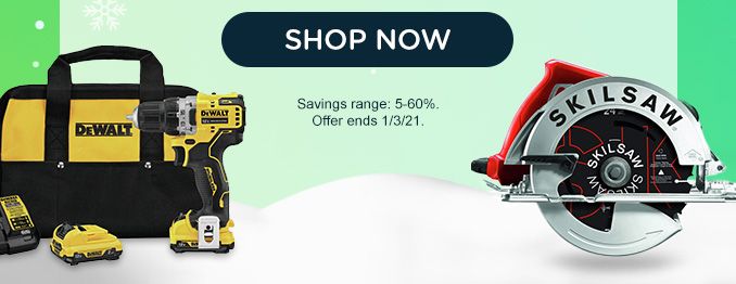 SHOP NOW | Savings range: 5-60%. Offer ends 1/3/21.