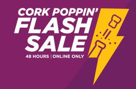 CORK POPPIN' | FLASH SALE | 48 HOURS | ONLINE ONLY