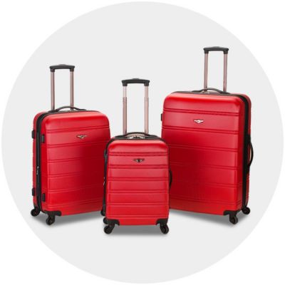 sears luggage on sale